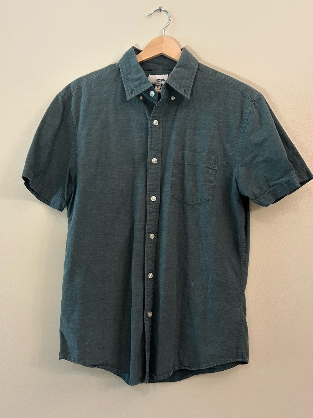 Sonoma Button Down Short Sleeve Shirt
